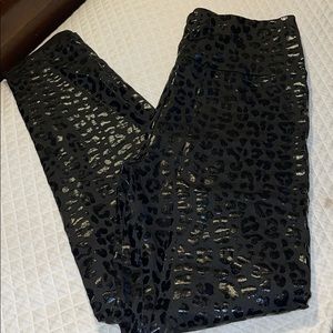 Black Leopard Leggings